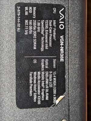 Image du PC