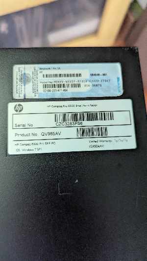Image du PC